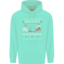 Merry Chessmass Funny Chess Player Mens 80% Cotton Hoodie Peppermint