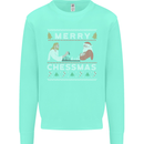 Merry Chessmass Funny Chess Player Mens Sweatshirt Jumper Peppermint