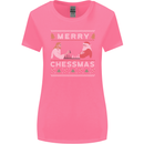 Merry Chessmass Funny Chess Player Womens Wider Cut T-Shirt Azalea