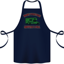 Merry Christmas Shitter's Full Funny Movie Cotton Apron 100% Organic Navy Blue