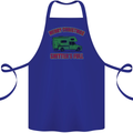 Merry Christmas Shitter's Full Funny Movie Cotton Apron 100% Organic Royal Blue