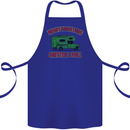 Merry Christmas Shitter's Full Funny Movie Cotton Apron 100% Organic Royal Blue