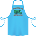 Merry Christmas Shitter's Full Funny Movie Cotton Apron 100% Organic Turquoise