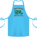 Merry Christmas Shitter's Full Funny Movie Cotton Apron 100% Organic Turquoise