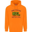 Merry Christmas Shitter's Full Funny Movie Mens 80% Cotton Hoodie Orange