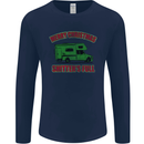 Merry Christmas Shitter's Full Funny Movie Mens Long Sleeve T-Shirt Navy Blue