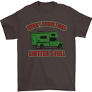 Merry Christmas Shitter's Full Funny Movie Mens T-Shirt Cotton Gildan Dark Chocolate
