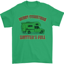Merry Christmas Shitter's Full Funny Movie Mens T-Shirt Cotton Gildan Irish Green