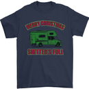 Merry Christmas Shitter's Full Funny Movie Mens T-Shirt Cotton Gildan Navy Blue
