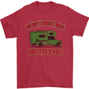 Merry Christmas Shitter's Full Funny Movie Mens T-Shirt Cotton Gildan Red