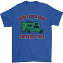 Merry Christmas Shitter's Full Funny Movie Mens T-Shirt Cotton Gildan Royal Blue
