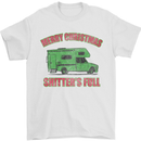 Merry Christmas Shitter's Full Funny Movie Mens T-Shirt Cotton Gildan White