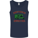 Merry Christmas Shitter's Full Funny Movie Mens Vest Tank Top Navy Blue