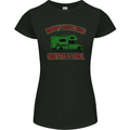 Merry Christmas Shitter's Full Funny Movie Womens Petite Cut T-Shirt Black