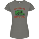 Merry Christmas Shitter's Full Funny Movie Womens Petite Cut T-Shirt Charcoal