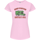 Merry Christmas Shitter's Full Funny Movie Womens Petite Cut T-Shirt Light Pink