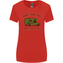 Merry Christmas Shitter's Full Funny Movie Womens Wider Cut T-Shirt Red