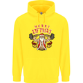 Merry Liftmas Childrens Kids Hoodie Yellow
