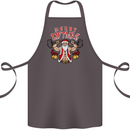 Merry Liftmas Cotton Apron 100% Organic Dark Grey