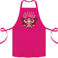 Merry Liftmas Cotton Apron 100% Organic Pink