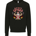 Merry Liftmas Kids Sweatshirt Jumper Black
