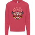 Merry Liftmas Kids Sweatshirt Jumper Heliconia