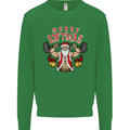 Merry Liftmas Kids Sweatshirt Jumper Irish Green