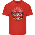 Merry Liftmas Kids T-Shirt Childrens Red