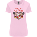 Merry Liftmas Womens Wider Cut T-Shirt Light Pink