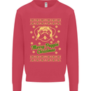 Merry Puggin' Christmas Funny Pug Mens Sweatshirt Jumper Heliconia