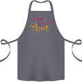 Merry Wiener Funny Christmas Dog Cotton Apron 100% Organic Steel