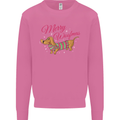 Merry Wiener Funny Christmas Dog Mens Sweatshirt Jumper Azalea