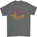 Merry Wiener Funny Christmas Dog Mens T-Shirt 100% Cotton Charcoal