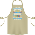 Mess With My Autism Child Autistic ASD Cotton Apron 100% Organic Khaki