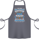 Mess With My Autism Child Autistic ASD Cotton Apron 100% Organic Steel