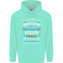 Mess With My Autism Child Autistic ASD Mens 80% Cotton Hoodie Peppermint