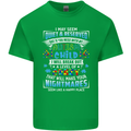 Mess With My Autism Child Autistic ASD Mens Cotton T-Shirt Tee Top Irish Green