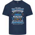 Mess With My Autism Child Autistic ASD Mens Cotton T-Shirt Tee Top Navy Blue