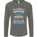 Mess With My Autism Child Autistic ASD Mens Long Sleeve T-Shirt Charcoal