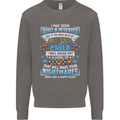 Mess With My Autism Child Autistic ASD Mens Sweatshirt Jumper Charcoal