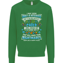 Mess With My Autism Child Autistic ASD Mens Sweatshirt Jumper Irish Green