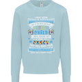 Mess With My Autism Child Autistic ASD Mens Sweatshirt Jumper Light Blue