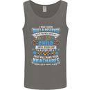 Mess With My Autism Child Autistic ASD Mens Vest Tank Top Charcoal