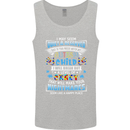 Mess With My Autism Child Autistic ASD Mens Vest Tank Top Sports Grey