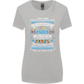 Mess With My Autism Child Autistic ASD Womens Wider Cut T-Shirt Sports Grey
