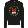 Metal Christmas Heavy Rock Music Guitar Kids Sweatshirt Jumper Black