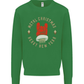Metal Christmas Heavy Rock Music Guitar Kids Sweatshirt Jumper Irish Green