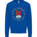 Metal Christmas Heavy Rock Music Guitar Kids Sweatshirt Jumper Royal Blue