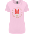 Metal Christmas Heavy Rock Music Guitar Womens Wider Cut T-Shirt Light Pink