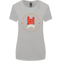 Metal Christmas Heavy Rock Music Guitar Womens Wider Cut T-Shirt Sports Grey